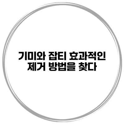 기미와 잡티? 효과적인 제거 방법을 찾다